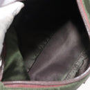 PRADA Hand Bag Nylon Green Auth 143961-11