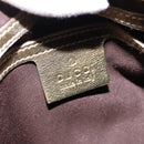 GUCCI GG Crystal Boston Bag Coated Canvas Beige Gold 193603 Auth 143964-18