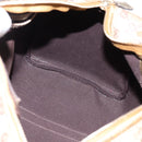 GUCCI GG Crystal Boston Bag Coated Canvas Beige Gold 193603 Auth 143964-19