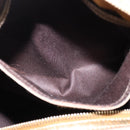 GUCCI GG Crystal Boston Bag Coated Canvas Beige Gold 193603 Auth 143964-11