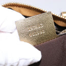 GUCCI GG Crystal Boston Bag Coated Canvas Beige Gold 193603 Auth 143964-12