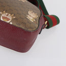 GUCCI Micro GG Supreme Doraemon Collaboration Tas PVC Beige 574886 Auth 143965-8
