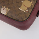 GUCCI Micro GG Supreme Doraemon Collaboration Tas PVC Beige 574886 Auth 143965-16