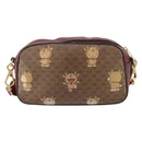 GUCCI Micro GG Supreme Doraemon Collaboration Tas PVC Beige 574886 Auth 143965-2