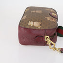 GUCCI Micro GG Supreme Doraemon Collaboration Tas PVC Beige 574886 Auth 143965-3