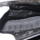 Salvatore Ferragamo Gancini Hand Bag Leather Black Gold Auth 143967-21