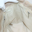 CHANEL New Travel Line Tote Bag Nylon Beige Gold CC Auth 143977-17