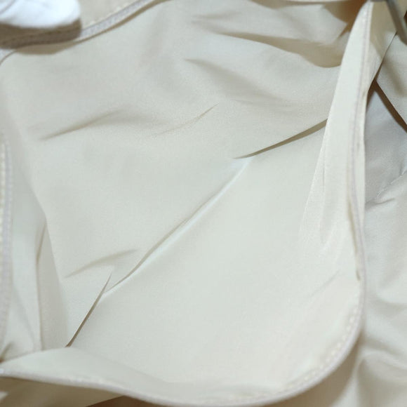 CHANEL New Travel Line Tote Bag Nylon Beige Gold CC Auth 143977