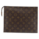 LOUIS VUITTON Monogram Poche Toilette 26 Pouch M47542 LV Auth 143988-3