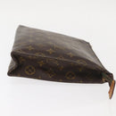 LOUIS VUITTON Monogram Poche Toilette 26 Pouch M47542 LV Auth 143988-4