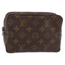 LOUIS VUITTON Monogram Trousse Toilette 18 Pouch M47526 LV Auth 143989-1