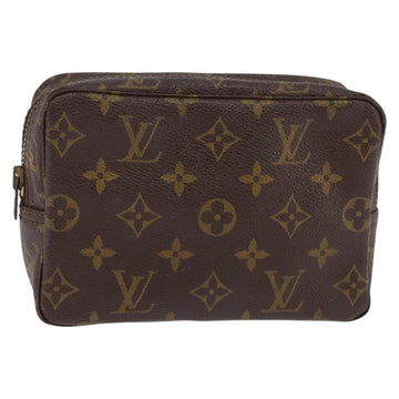 LOUIS VUITTON Monogram Trousse Toilette 18 Pouch M47526 LV Auth 143989