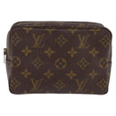 LOUIS VUITTON Monogram Trousse Toilette 18 Pouch M47526 LV Auth 143989-13