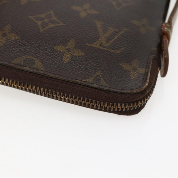 LOUIS VUITTON Monogram Organizer De Voyage Travel Case M60120 LV Auth 143990