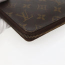LOUIS VUITTON Monogram Organizer De Voyage Travel Case M60120 LV Auth 143990-16