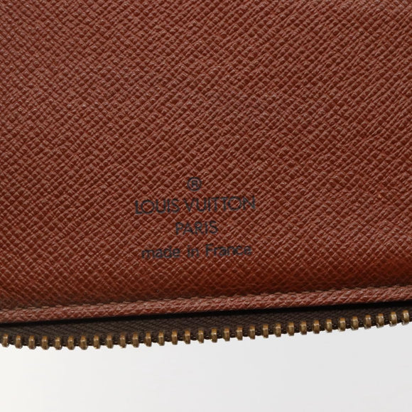 LOUIS VUITTON Monogram Organizer De Voyage Travel Case M60120 LV Auth 143990