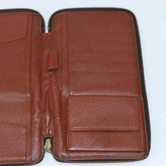 LOUIS VUITTON Monogram Organizer De Voyage Travel Case M60120 LV Auth 143990