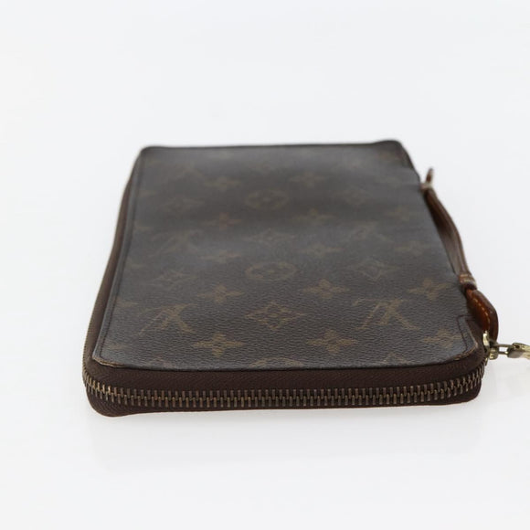 LOUIS VUITTON Monogram Organizer De Voyage Travel Case M60120 LV Auth 143990