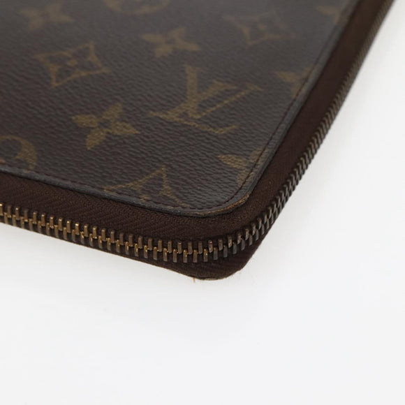 LOUIS VUITTON Monogram Organizer De Voyage Travel Case M60120 LV Auth 143990