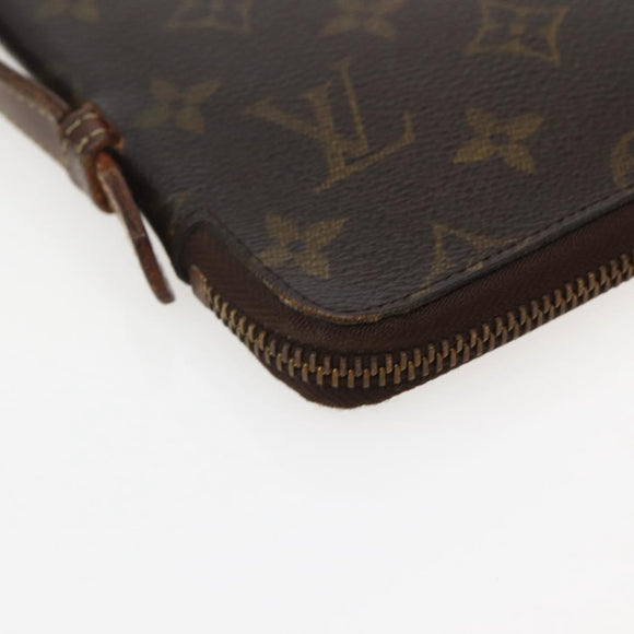 LOUIS VUITTON Monogram Organizer De Voyage Travel Case M60120 LV Auth 143990