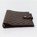 LOUIS VUITTON Damier Ebene Agenda GM Day Planner Cover R20107 LV Auth 143991-6