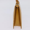 LOUIS VUITTON Monogram Vernis Lexington Pouch Beige M91010 LV Auth 143992-4