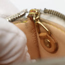 LOUIS VUITTON Multicolor Pochette Cles Coin Purse White M92655 LV Auth 143993-12