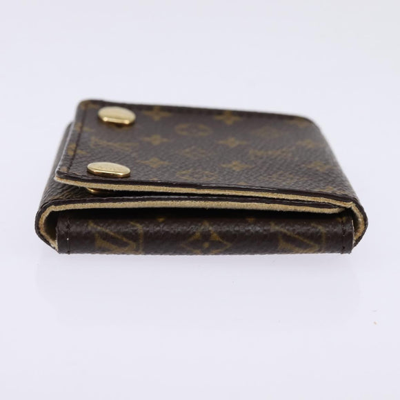 LOUIS VUITTON Monogram Jewelry Case Jewelry Box LV Auth 143995