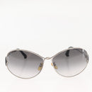 LOUIS VUITTON Daisy Sunglasses Metal Silver Z0261U LV Auth 143996-13