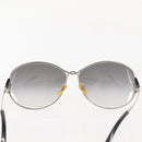 LOUIS VUITTON Daisy Sunglasses Metal Silver Z0261U LV Auth 143996-2