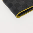 LOUIS VUITTON Damier Graphite Portefeuille Multripru Wallet N63258 Auth 143997-15