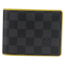 LOUIS VUITTON Damier Graphite Portefeuille Multripru Wallet N63258 Auth 143997-2