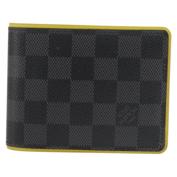 LOUIS VUITTON Damier Graphite Portefeuille Multripru Wallet N63258 Auth 143997 - 0