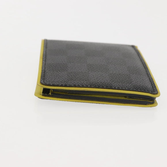 LOUIS VUITTON Damier Graphite Portefeuille Multripru Wallet N63258 Auth 143997