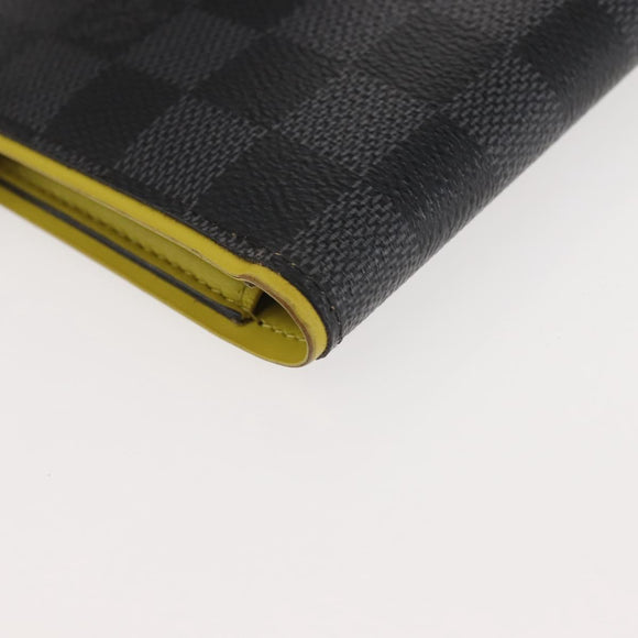 LOUIS VUITTON Damier Graphite Portefeuille Multripru Wallet N63258 Auth 143997