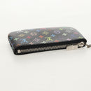 LOUIS VUITTON Multicolor Pochette Cles Coin Purse Black M13664 LV Auth 143998SM-7