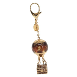 LOUIS VUITTON BijouxSac Montgolfier Charm metal Gold M66370 LV Auth 143999