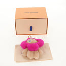 LOUIS VUITTON Vivienne Vison Bag Charm Fur Beige Pink M00870 LV Auth 144000SM-12