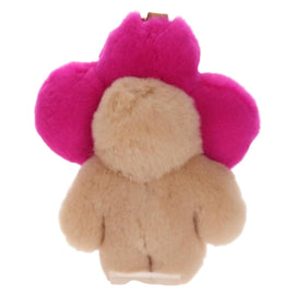 LOUIS VUITTON Vivienne Vison Bag Charm Fur Beige Pink M00870 LV Auth 144000SM - 0