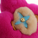 LOUIS VUITTON Vivienne Vison Bag Charm Fur Beige Pink M00870 LV Auth 144000SM-8