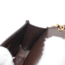 LOUIS VUITTON Monogram LV Cute Monogram Charm Brown M01561 LV Auth 144001SM-18