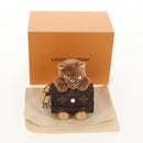 LOUIS VUITTON Monogram LV Cute Monogram Charm Brown M01561 LV Auth 144001SM-12