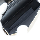 CHANEL Matelasse Chain Shoulder Bag Nylon Brown Gold CC Auth 144002M-10