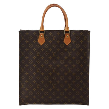 LOUIS VUITTON Monogram Sac Plat Hand Bag M51140 LV Auth 144010 - 0