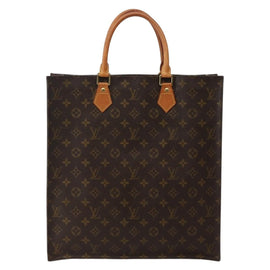 LOUIS VUITTON Monogram Sac Plat Hand Bag M51140 LV Auth 144010 - 0