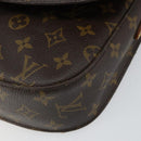 LOUIS VUITTON Monogram Saint Cloud GM Shoulder Bag M51242 LV Auth 144016-15