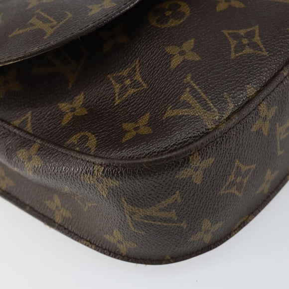 LOUIS VUITTON Monogram Saint Cloud GM Shoulder Bag M51242 LV Auth 144016