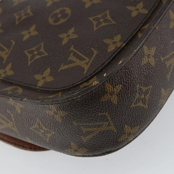 LOUIS VUITTON Monogram Saint Cloud GM Shoulder Bag M51242 LV Auth 144016