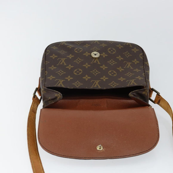 LOUIS VUITTON Monogram Saint Cloud GM Shoulder Bag M51242 LV Auth 144016