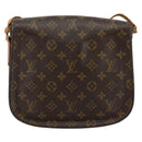 LOUIS VUITTON Monogram Saint Cloud GM Shoulder Bag M51242 LV Auth 144016-2